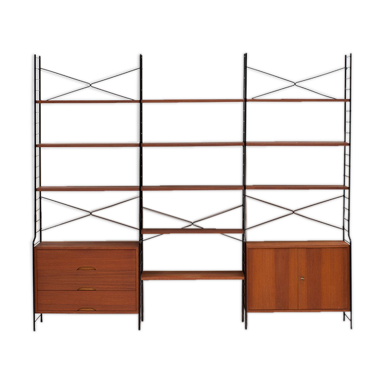 3-piece wall unit by WHB, Germany, 1970’s