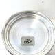 Silver metal vase BSF Germany, 1970