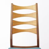 4 Vintage Dining Chairs 1960s - German Design