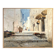 Vintage Orientalist painting – alley in the Maghreb – oil on canvas signed E