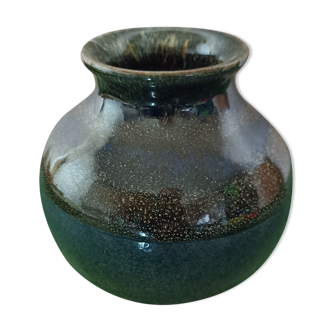 Vase boule en grès vernissé ciel étoilé