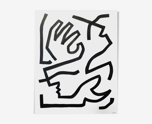 Amour miroir oeuvre originale