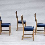 1960s, set of 4 pcs Danish dinning chairs, original very good condition.