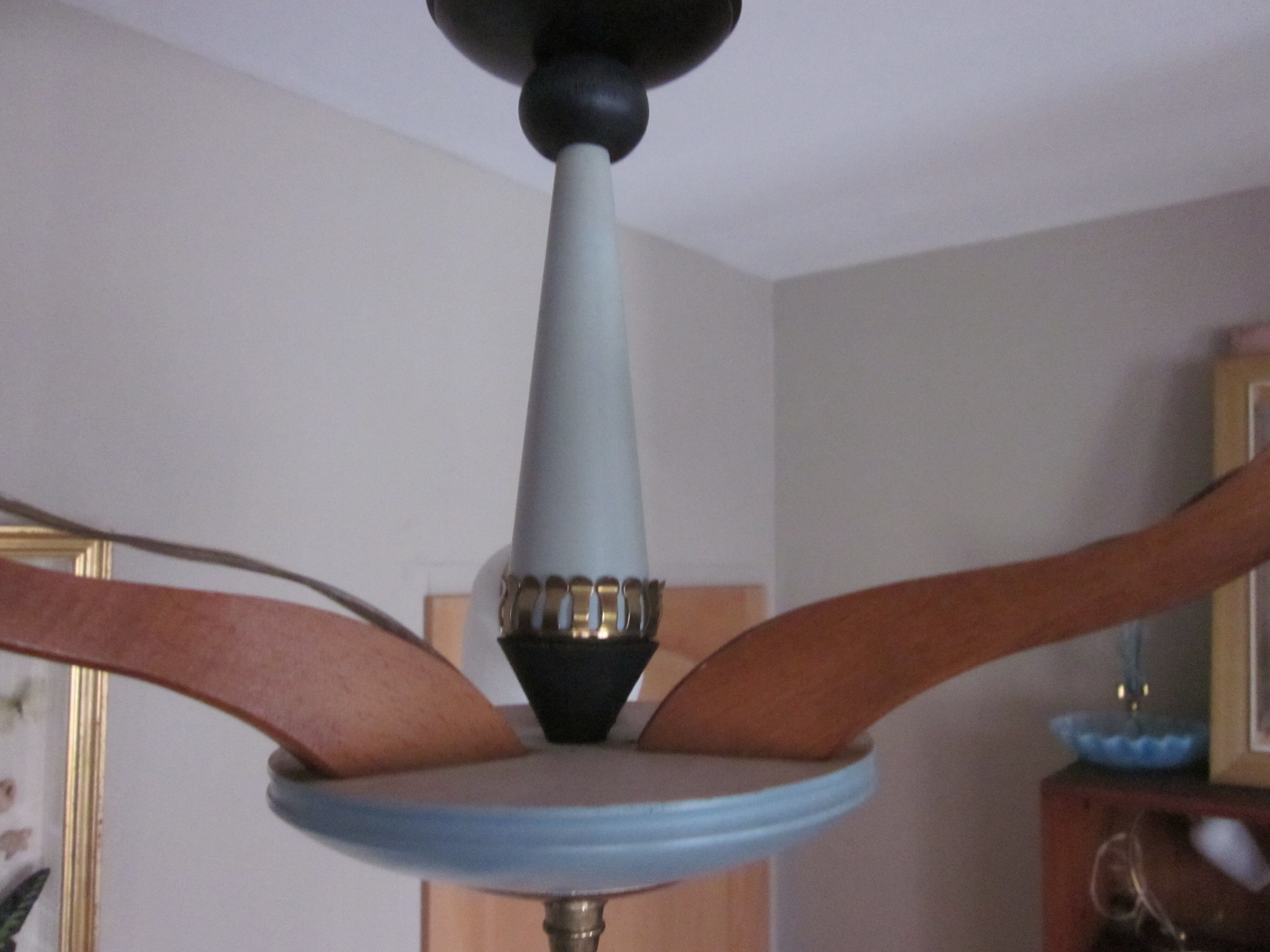 The 1950s vintage chandelier