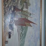 Huile sur toile