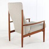 Fauteuil design du milieu du siècle de Grete Jalk pour France and Son