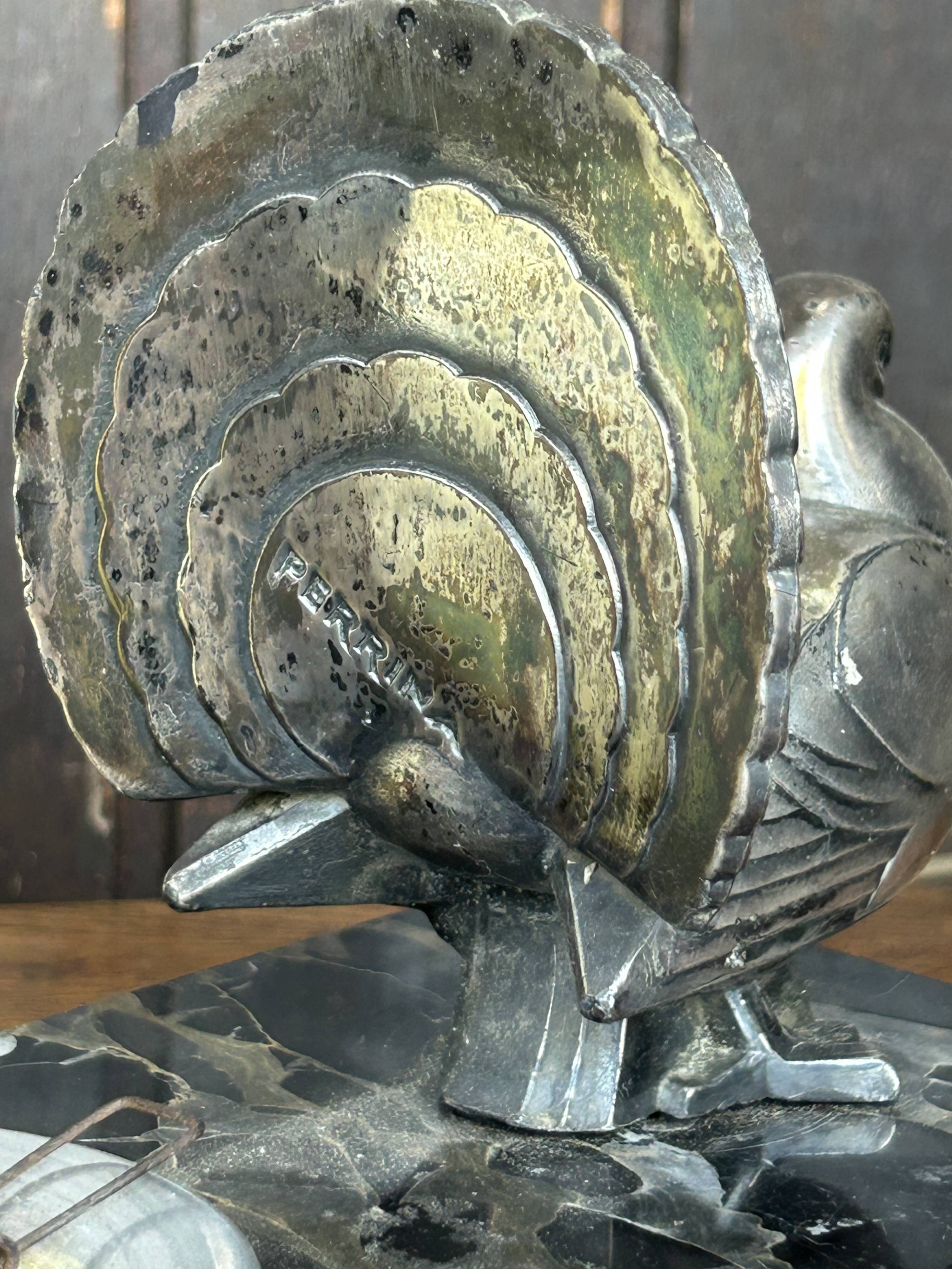 Vintage Art Deco lamp signed Perrina.