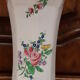 Vase Lunéville KG in painted ceramic enamelled decoration Lamppost