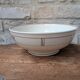 Vintage ironstone salad bowl Salins model Nénuphar 28cm