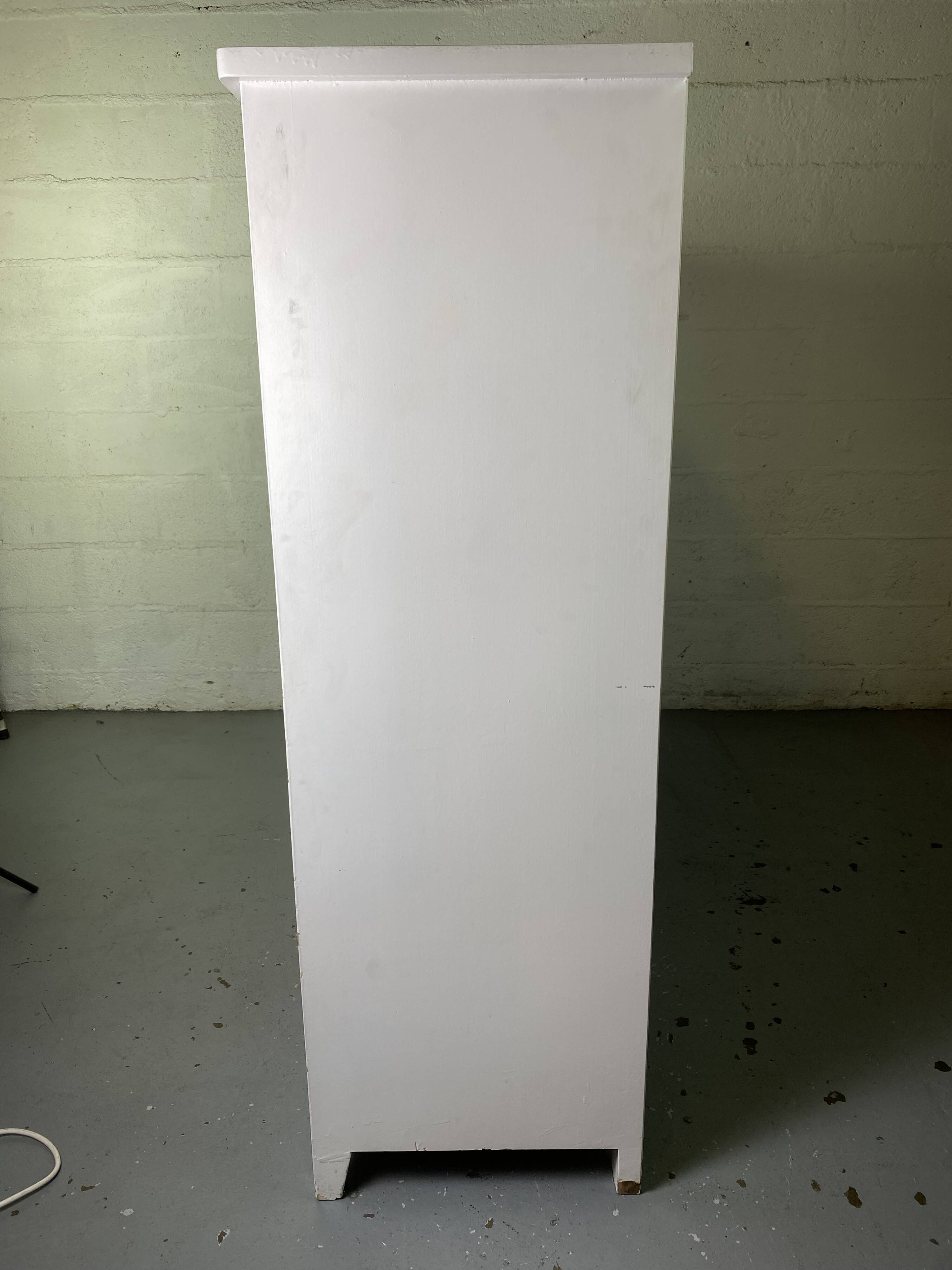 White school cabinet