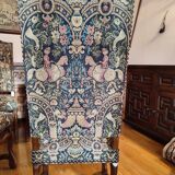 6 Louis XIII chairs with Aubusson tapestry