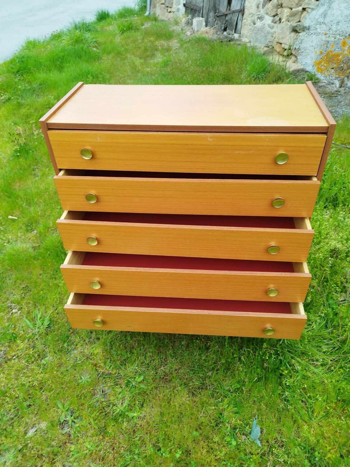 Chest of drawers from the 50s 5 drawers sideboard