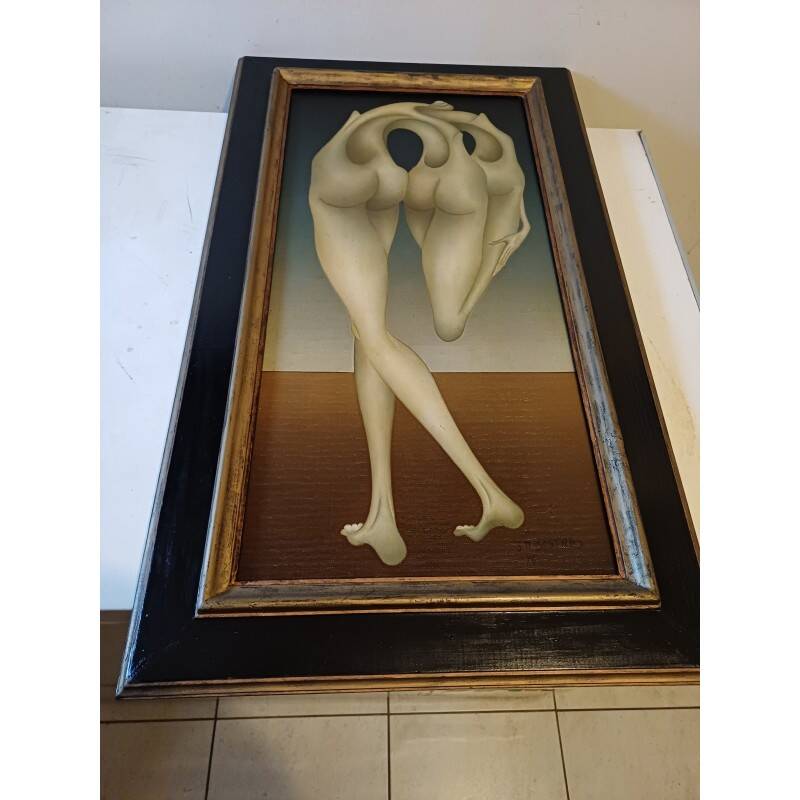 Oil on canvas, J.M. Sostras, 1974