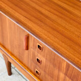 Scandinavian teak row