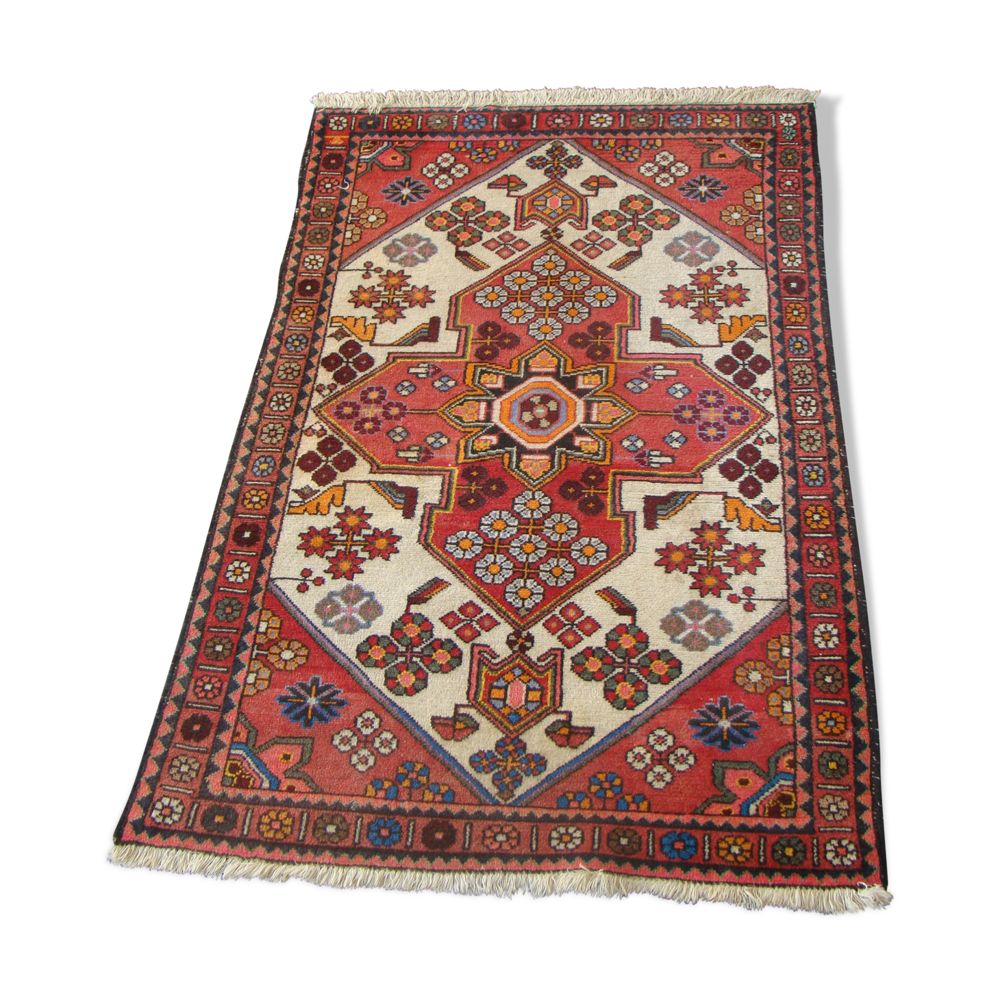 Vintage Hamadan Iranian rug - 150 x 99cm