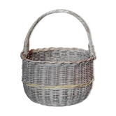 Panier rotin vintage
