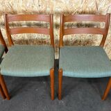 Chairs by Niels O. Möller for J.L. Moller's 60/70