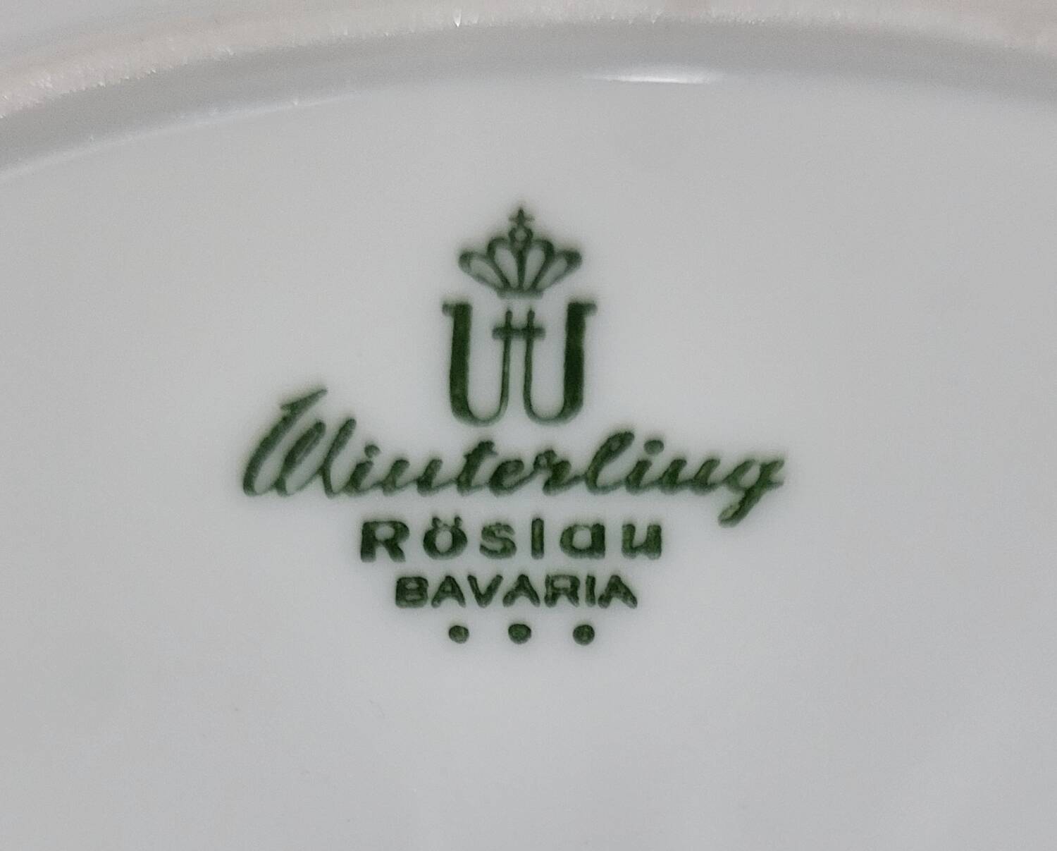WINTERLING RÖSIAU BAVARIA tableware service Bavarian porcelain