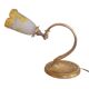 Art Nouveau lamp - Bronze and glass paste signed MüllerFrères - Circa 1910