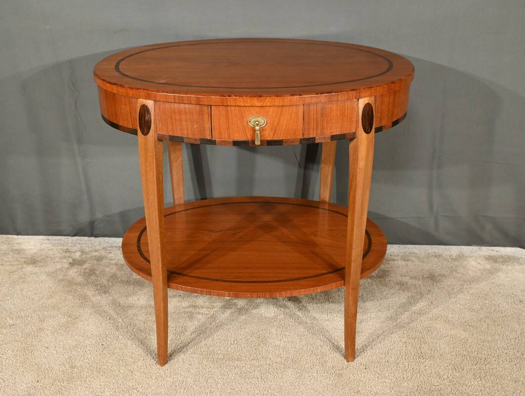 Mahogany and Rosewood Gueridon Table, Art Deco – 1930