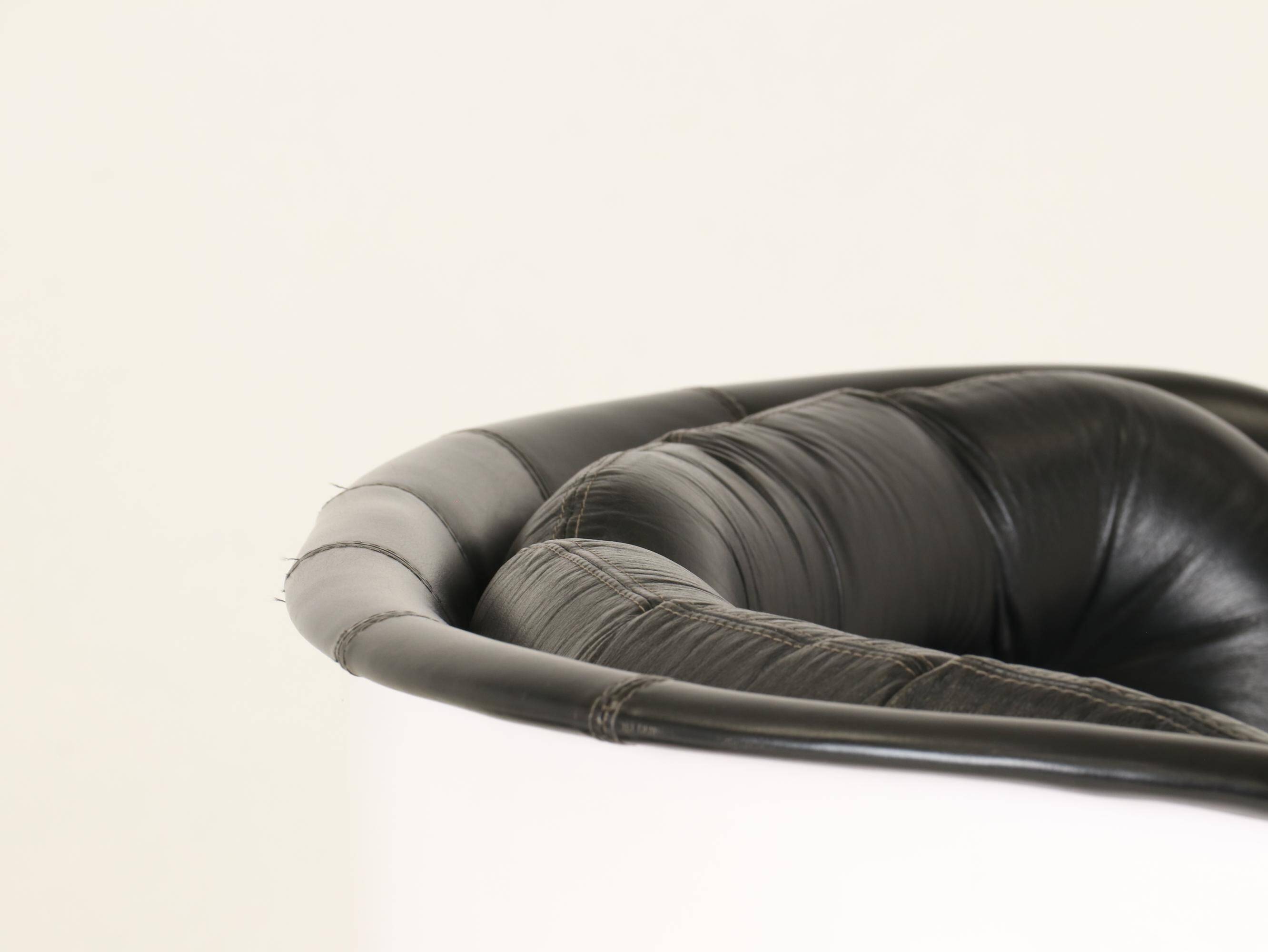 Elda Chair and Ottoman by Joe Colombo for Comfort, Italy, 1970s