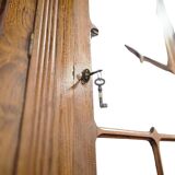 Vitrine industrielle vintage XL haute / armoire de laboratoire / armoire