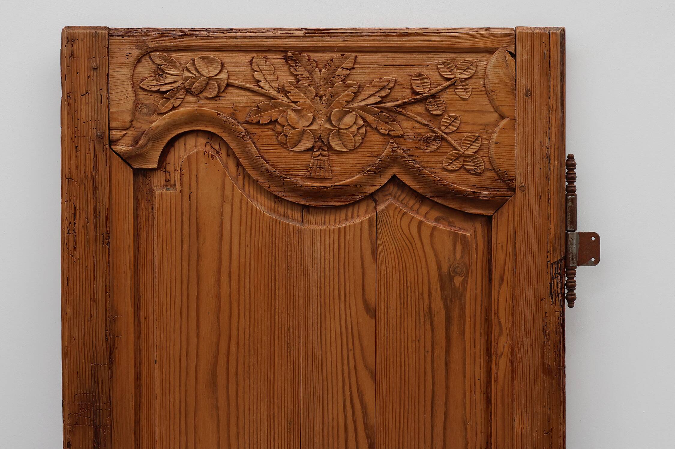 Pair of two Antique French Provincial hand carved doors, ca. 1880