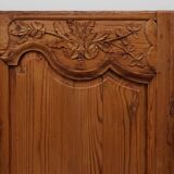 Pair of two Antique French Provincial hand carved doors, ca. 1880