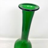 Haute bouteille verte en verre Empoli