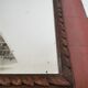 Wooden mirror 74 x 55 cm