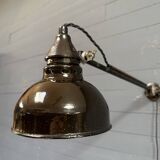 Early Rademacher wall lamp with large enamel shade