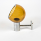 Wall lamps in chromed metal and glass by Archimède Séguso