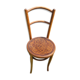 Vintage bistro chair by J-J Kohn