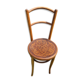 Vintage bistro chair by J-J Kohn