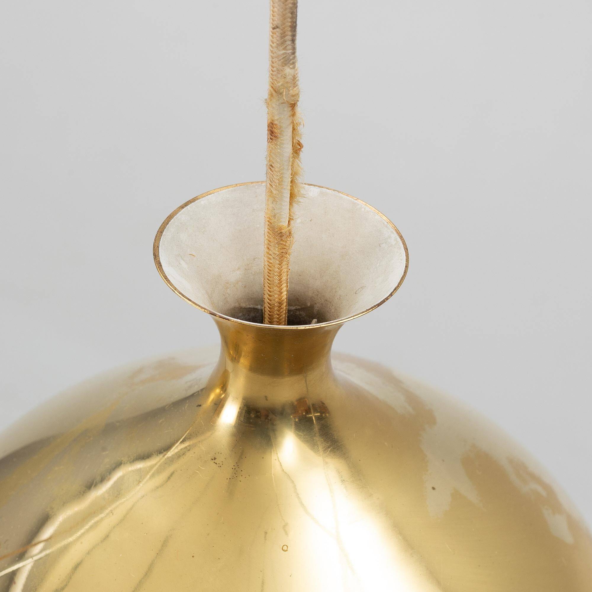 Helge Zimdal two ceiling lamps "Löken" Sweden 1970s