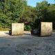 Set of 2 Early Edition Loop Garden Rocking Chairs by Willy Guhl for Eternit AG, Switzerland 1950s