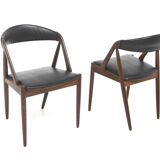 Set of 2 Kai Kristiansen "model 31" chairs, Denmark, 1960