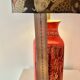 Table lamp from the 1960s, Bay vase - Bodo Mans