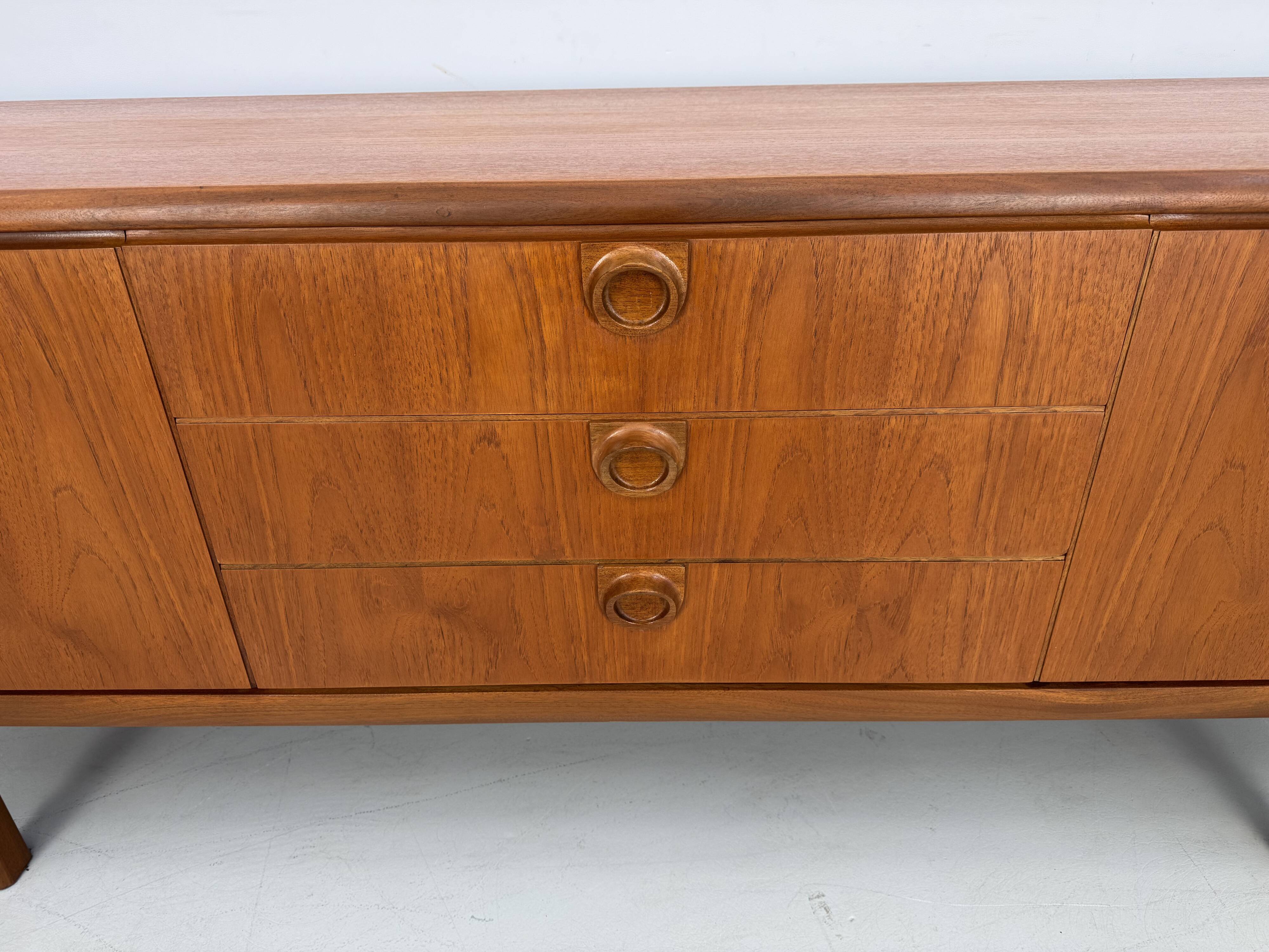 Unique vintage McIntosh sideboard designed by T. Robertson from the 1960s.