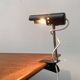 Mid-century minimalist clamp table lamp, 1960s