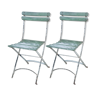 Pair of old garden chairs circa 1900