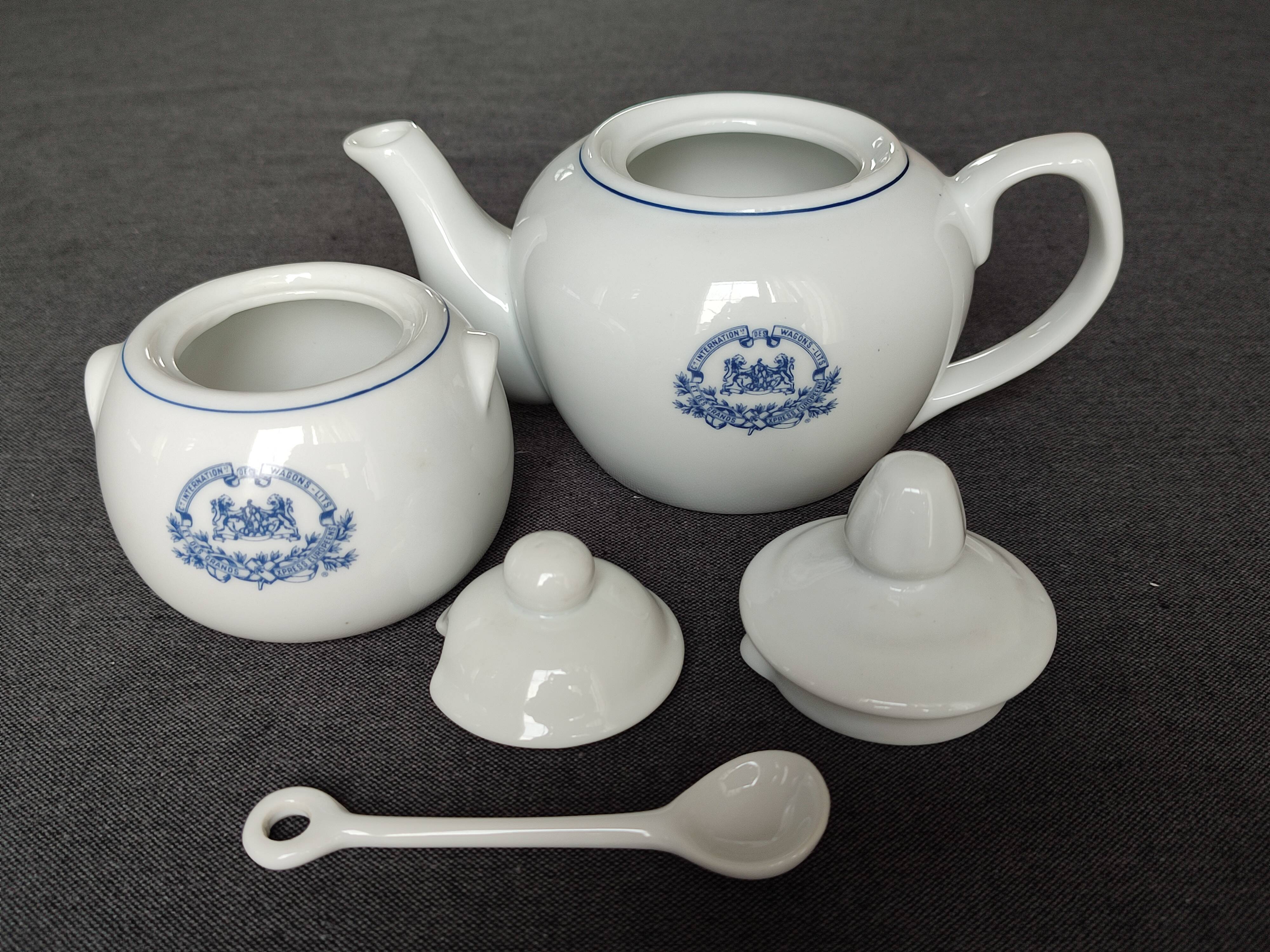 Vintage tea/coffee service Compagnie Internationale des Wagon Lit-Orient Express.
