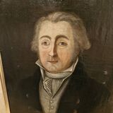 18th century, portrait of a man oil on canvas