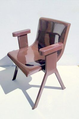 Desk Chair by Ettore Sottsass for Olivetti Synthesis, 1970s.