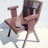 Desk Chair by Ettore Sottsass for Olivetti Synthesis, 1970s.