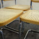 Série de 6 chaises Cesca B32 Marcel Breuer Italie