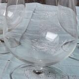 Verres ballons à cognac en cristal