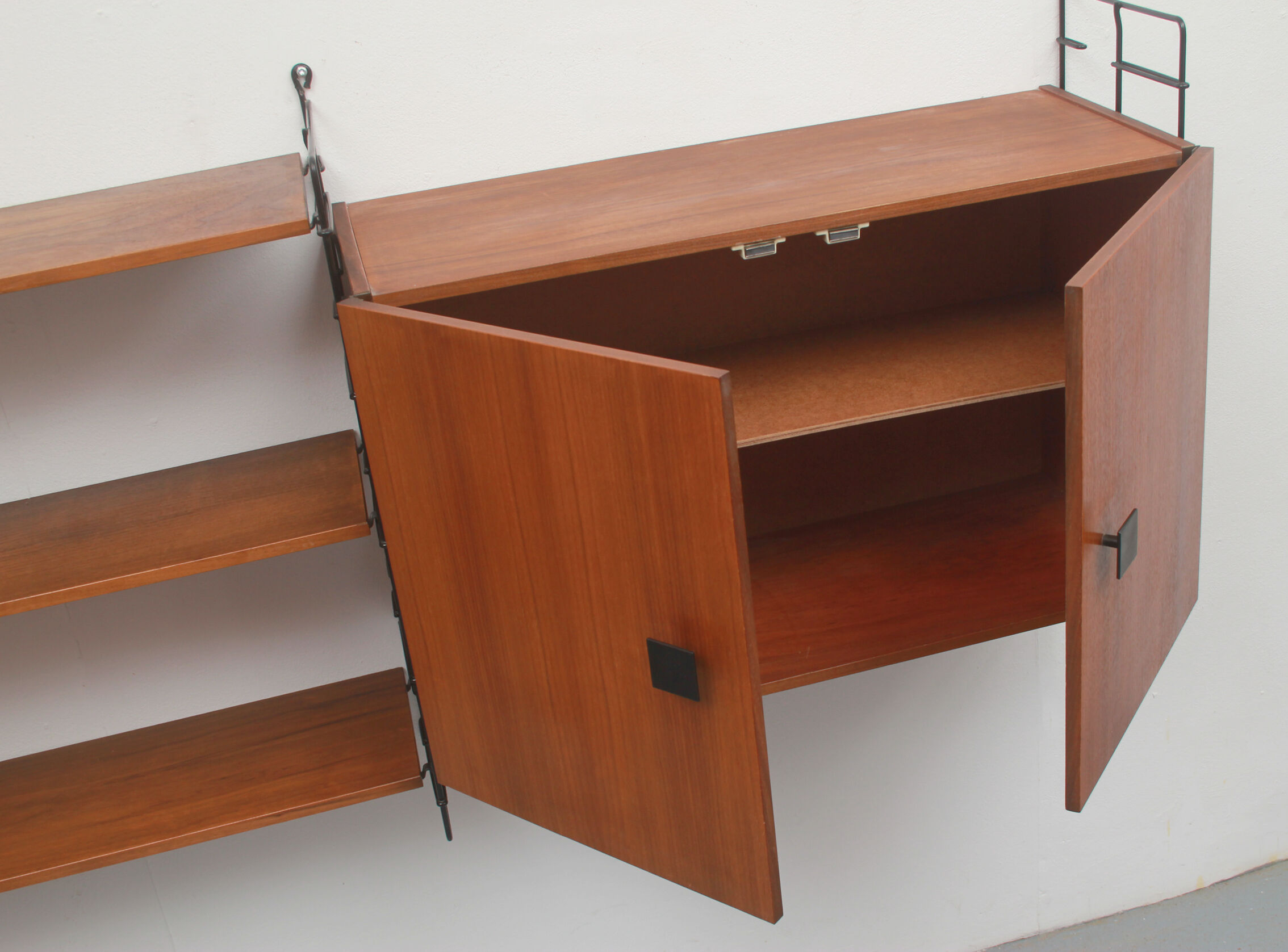 1960s wall unit in walnut