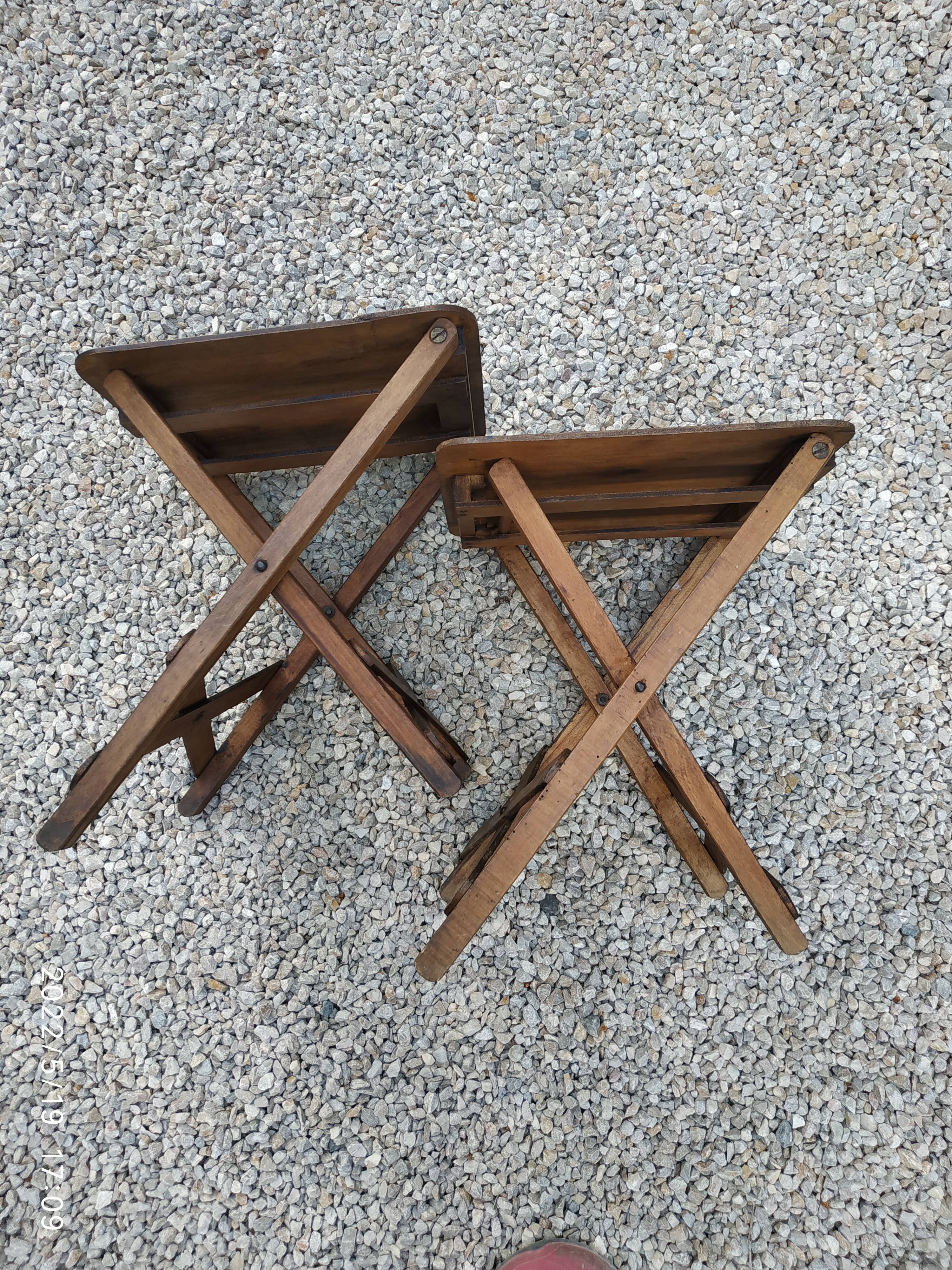 Duo of bedside tables