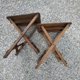 Duo of bedside tables